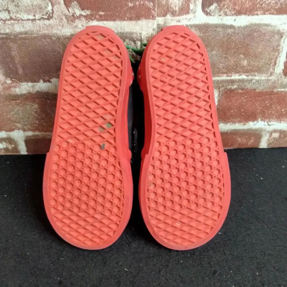 Vans Berry Slip On Shoes Girls Size 10 Toddler V Berry Sneakers - Picture 2 of 8